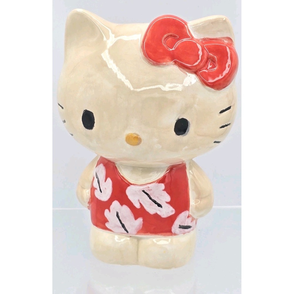 Sanrio Hello Kitty Porcelain Figure Hand Painted Figurine 2013 - Artisan Initals